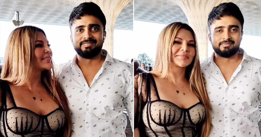 রাখির কাণ্ড ভাইরাল