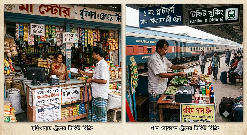 বন্ধ হচ্ছে না রেলের টিকিট কালোবাজারি?
