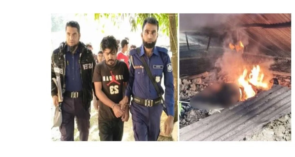 নারীর মাথা বিচ্ছিন্নের পর শরীর পুড়িয়ে হত্যার বর্ণনা দিলো রনি