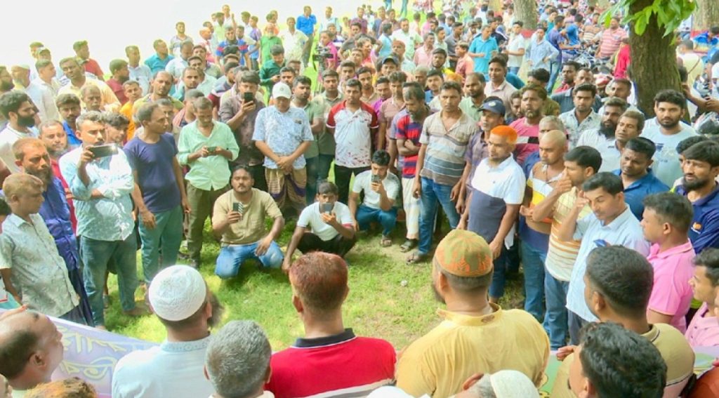 রাজশাহীতে কোল্ড স্টোরেজে ভাড়া বৃদ্ধির প্রতিবাদে বিক্ষোভ