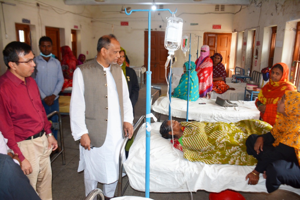 এমপি এনামুলের ছোঁয়ায় বাগমারায় বদলে গেছে স্বাস্থ্যসেবার চিত্র