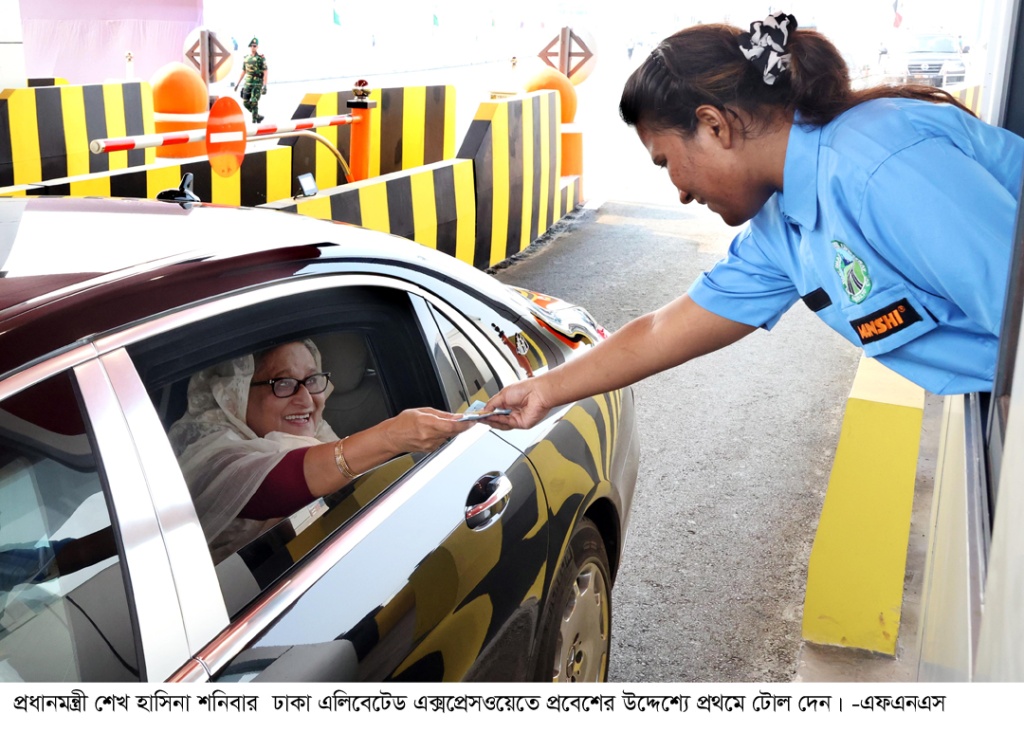 এলিভেটেড এক্সপ্রেসওয়ে দিয়ে ১৪ মিনিটে কাওলা থেকে ফার্মগেটে প্রধানমন্ত্রী