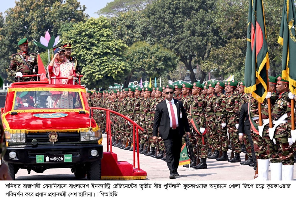 সশস্ত্র বাহিনীকে সক্ষম করে গড়ে তোলা হচ্ছে : প্রধানমন্ত্রী