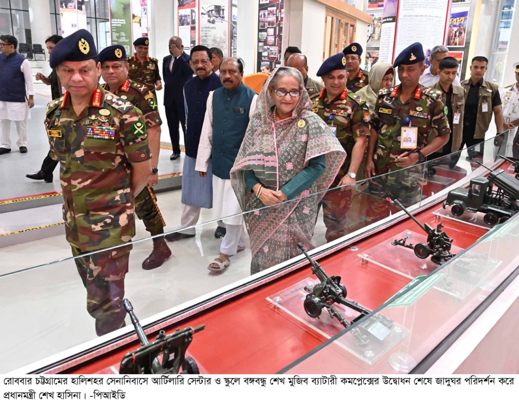সার্বভৌমত্ব রক্ষায় বাংলাদেশ সর্বদা প্রস্তুত : প্রধানমন্ত্রী