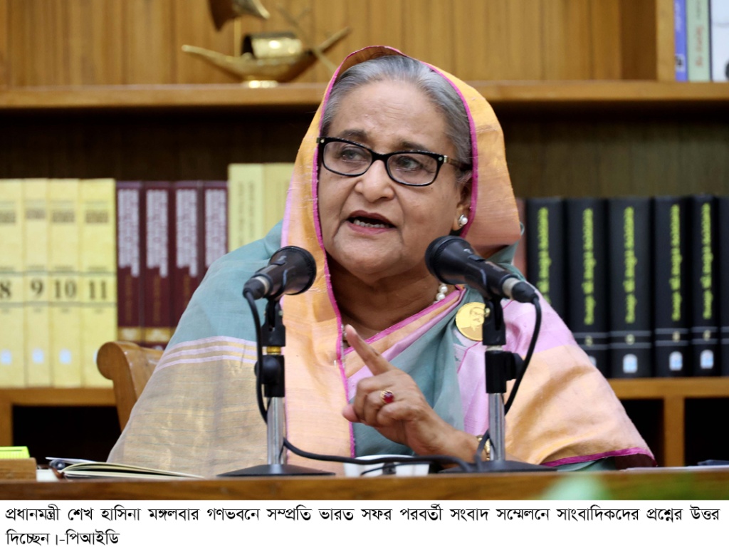 শেখ হাসিনা দেশ বিক্রি করে না : প্রধানমন্ত্রী