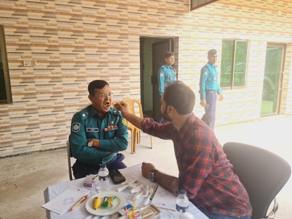 নিসচা রাজশাহী জেলা শাখার ফ্রি ডেন্টাল ক্যাম্প