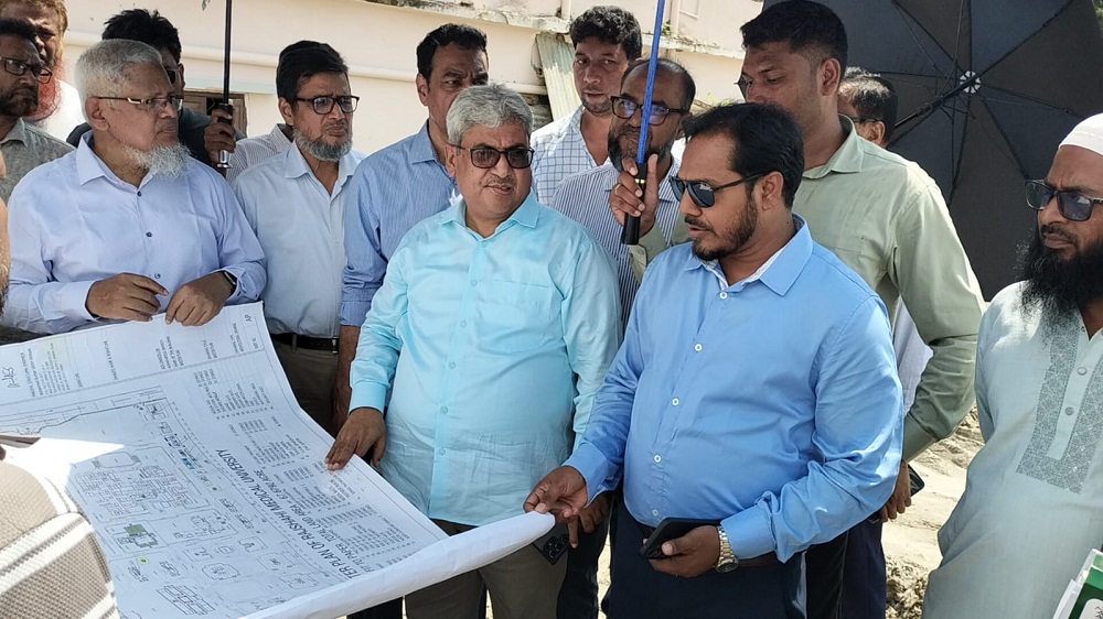রামেবি’র উন্নয়ন কাজ পরিদর্শন করলেন সিন্ডিকেট সদস্যগণ
