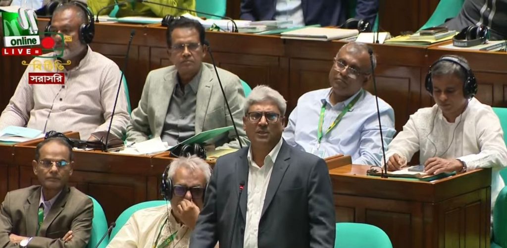 সংসদে বক্তব্যে রাজশাহীতে পদ্মা ব্যারেজ দ্রুত শুরু করার দাবী জানালেন এমপি মিলন