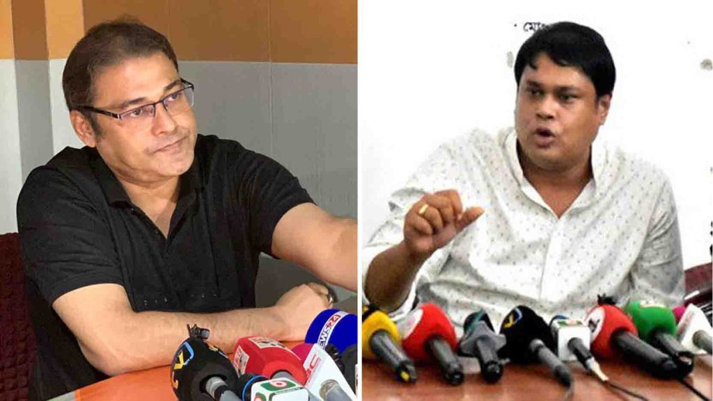 একে-অপরকে ‘আওয়ামী লীগ ঘনিষ্ঠ’ হিসাবে তুলে ধরলেন প্রয়াত মাহবুব কন্ট্রাক্টর’র ২ সন্তান