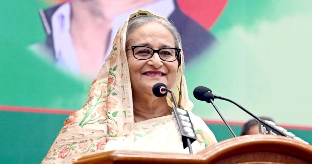 আজ ৬ জেলার নির্বাচনী জনসভায় ভার্চুয়ালি বক্তব্য রাখবেন শেখ হাসিনা