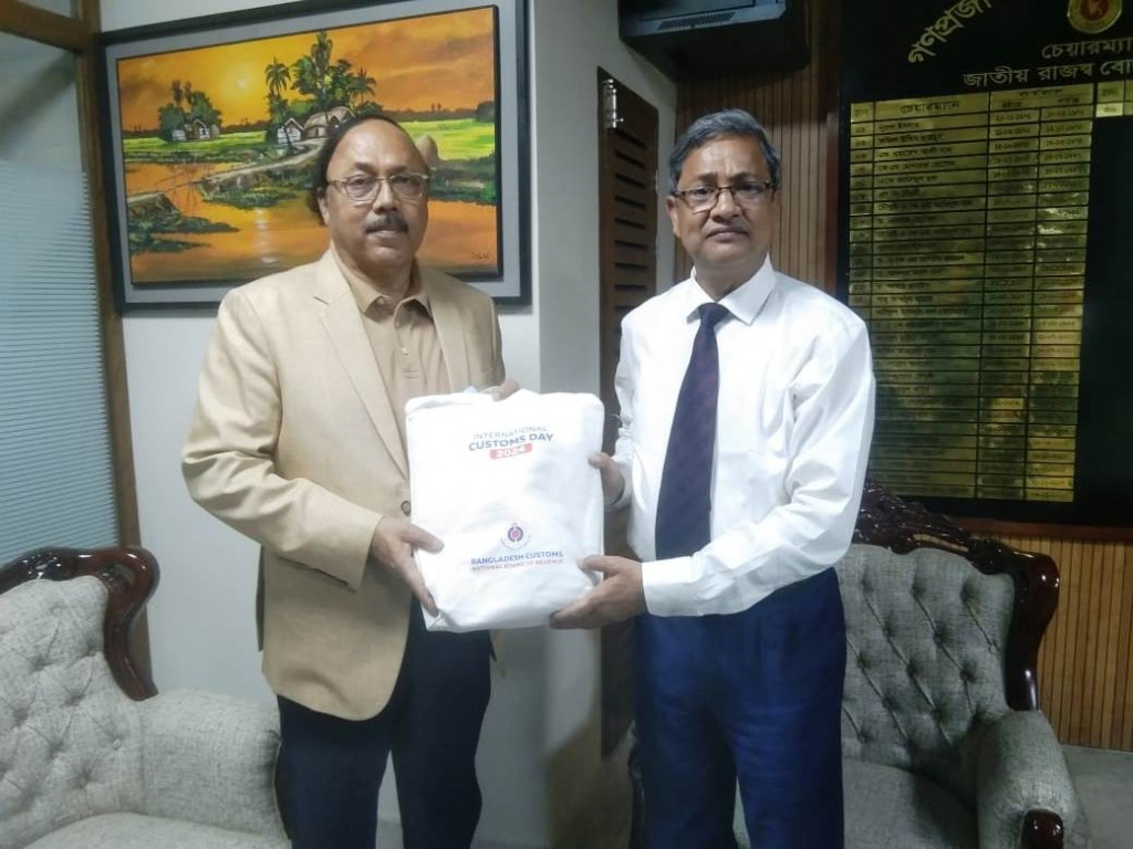 এনবিআর চেয়ারম্যানের সঙ্গে রাসিক মেয়রের সাক্ষাৎ-মতবিনিময়