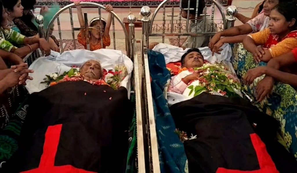 বড়াইগ্রামে ছেলের মৃত্যুর ১২ ঘন্টা পর শোকে বাবার মৃত্যু!