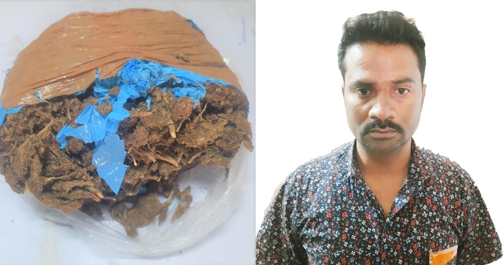 নগরীতে গাঁজাসহ মাদক ব্যবসায়ী আটক