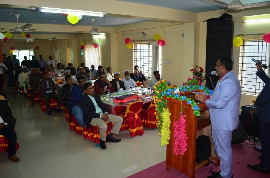 নাবিল ইন্ডাস্ট্রিয়াল  পার্কে ধান ব্যবসায়ী  সম্মেলন অনুষ্ঠিত