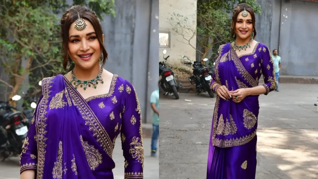 ৫৬ বছর বয়সে আইকনিক লুকে মাধুরী