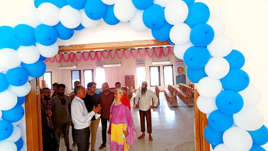 ভবানীগঞ্জ সেতুর উদ্বোধন অনুষ্ঠানস্থল পরিদর্শন করলেন ইউএনও