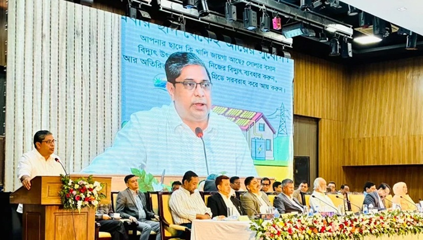 প্রধানমন্ত্রীর বাসভবনের ছাদের সৌরবিদ্যুৎ থেকে জাতীয় গ্রিডে যুক্ত হল ১২০০ ইউনিট